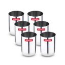 Storehaus Stainless Steel 6 pc Glass Set...