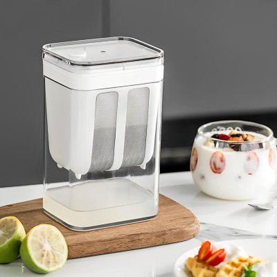 Storescent Greek Yogurt & Hung Curd Maker -1100ml Fine Mesh Strainer 