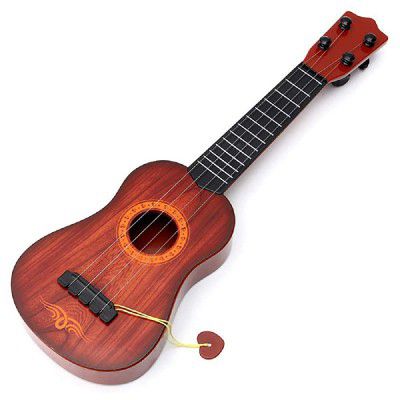 Storio 4-String Small Acoustic Learning Guitar Toy for Kids , Musical Instrument Educational Guitar Toy for Beginners Kids Child
