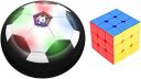 Storio Battery Powered Air Hover Football Indoor Floating Hoverball Soccer Fun Toy & Storio Cubes 3x3 High Speed Sticker Less Magic Puzzle Cube Game Toy...