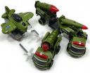 Storio Battlefiled Vehicles Play Set- Push and Go Friction Powered Crawling Toy...