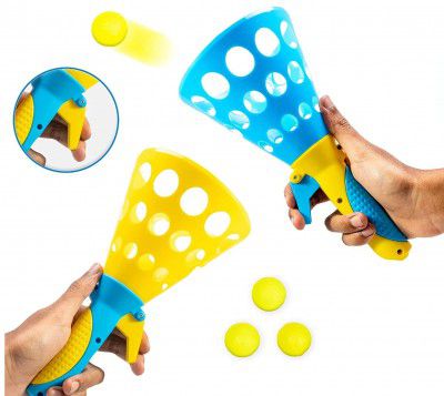 Storio Click and Catch Twin Ball Game Set for Kids | Pop & Catch Ball