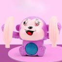 Storio Dancing Monkey Musical Toy for Kids | Spinning Tumble Doll with Lights, Music & Voice Sensor | Rolling Musical Toy with Sound Effects for Babies & Toddlers | Fun Gift for Boys & Girls...