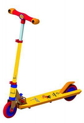 Storio Escaper Jumbo Scooter for Kids 3+ (Yellow)