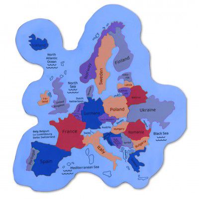 Storio Europe Map Puzzle for Kids 