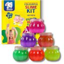 Storio Fruit-Scented Multicolor DIY Magic Toy Slime Clay Gel Jelly Putty Set Kit for Kids Slime Toys for Boys and Girls (Set of 6, 50g Each)...