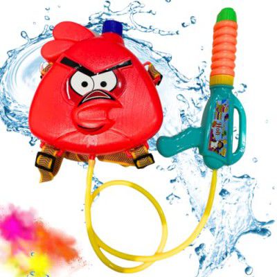 Storio Holi Water Toy Gun, with Back Holding Tank - Birds