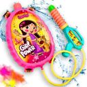 Storio Holi Water Toy Gun with Pressure Mechanism for Long Throw, Back Holding Tank, Back Holding Tank - Chutki & Friends...