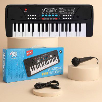 Storio Kids Piano Keyboard with Mic | 37 Keys, 8 Rhythms, 8 Tones & 6 Demo Songs