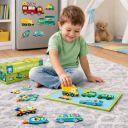 Storio Magnetic Things That Go Puzzle Box | Montessori Learning Toy for Kids 2–4 Years | Vehicle Theme Magnetic Educational Toy | Fun Magnetic Puzzle Game for Boys & Girls | STEM Toy for Toddlers...