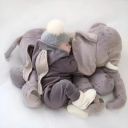 Storio Plush Big Size Fibre Filled Stuffed Animal | (60 cm, Grey Color, 1 Year Above)...