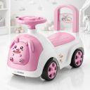 Storio Rabbit Baby Ride-On Car Toy | Non-Battery Push Car for Kids with Backrest & Steering Wheel...