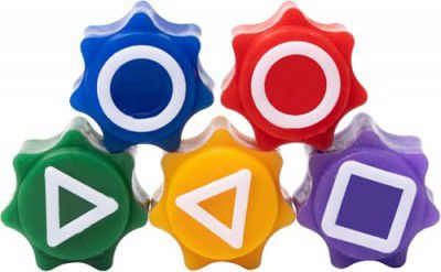 Storio Toys Gonggi Game Set (5 Pieces with Box), 6 Years and Up, Multicolour