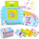 Storio Toys Rechargeable Educational Learning Talking Flash Cards for 2 Year Old Kids Boys Girls Baby Montessori Toys...