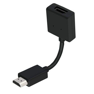 Storite (10cm-100mm) High Speed 19 Pin HDMI Male to Female Extension Cable HDMI Extender for Google Chrome Cast, fire tv Stick, Laptop/PC, LCD/LED TV, Xbox, PS3/PS4- Black