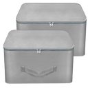 Storite 2 Pack Nylon Wardrobe Bag Underbed Moisture Proof Cloth Storage Organizer...