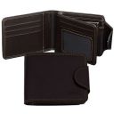 Storite 7 Slot Pu Leather Large Debit Credit Card Holder Wallet Coin Purse for Men & Women (Dark Brown, 10x 12 cm)...