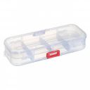 Storite Clear Pencil case Box for Kids,Double Deck Plastic Large Capacity Pen Case Organizer, Transparent Pencil Box, Hard Plastic Crayon Pen Box, Sketch Pencil Organizer Box for Boys & Girls...