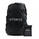 Storite Dust & Rain Cover for Backpack with Pouch, Waterproof Dustproof Rain Cover Bag Elastic Adjustable (30L-35L,Black)...