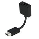 Storite HDMI male to Female 10cm High Speed Extension Cable | HDMI Extender Cord for TV stick - Black...