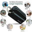 Storite Polyester Multi-Pocket Toiletry Bag...