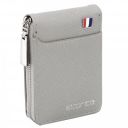 Storite PU Leather 9 Slot Vertical Credit Debit Card Holder Money Wallet Zipper Coin Purse (11.5 x 2 x 8 cm)...