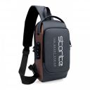 Storite Sling Bag for Men Stylish Crossbody Backpack (Grey Brown - 17 x 9 x 32 Cm)...