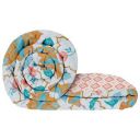 Story Home Microfiber 180 GSM Soft Fusion Reversible Comforter...
