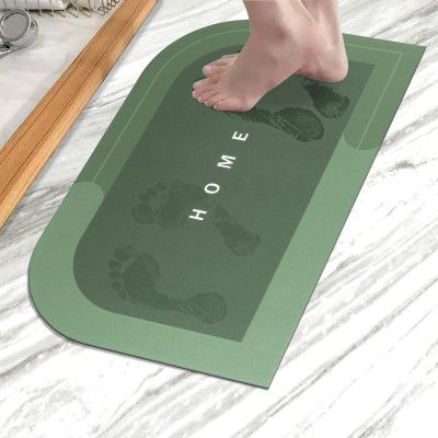Story Home Napa Leather Mat Non-Skid Bottom Welcome Mat | Mat for Bedroom