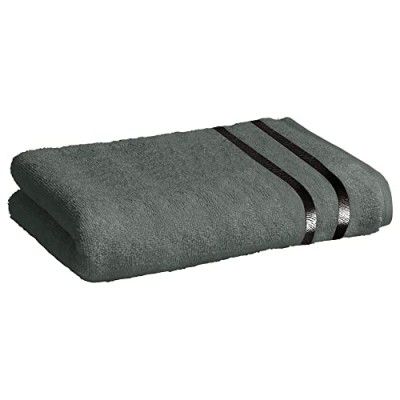 Story@Home 100% Cotton Terry Bath Towel for Women/Men, 450 GSM, (60 X 120 cms, Charcoal Gray)