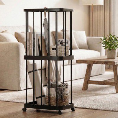 Story@Home 2-Tier Multipurpose Trolley with Wheels 