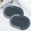 Story@Home Bathroom Mat Set of 2, Anti-Skid Nappa Leather Bathroom mats Water soak, 60x40 cm...
