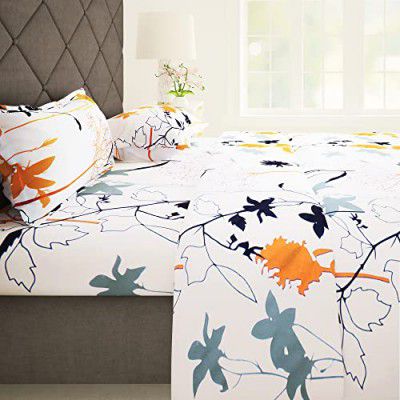 Story@Home Bedsheet | 186 TC 100% Cotton Bedsheet for Double Bed