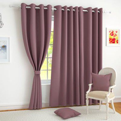 Story@Home Blackout Window Curtains 5 Feet Set of 1 | (118 x 152 cm, Burgundy) | Perfect for Home Decor