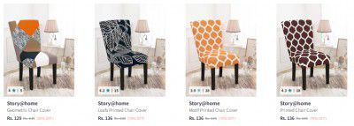Story@home Chair Cover Starts ₹129