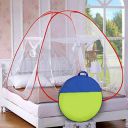 Story@Home Foldable Mosquito Net(King Size/Queen Size Double Bed) (Red)...