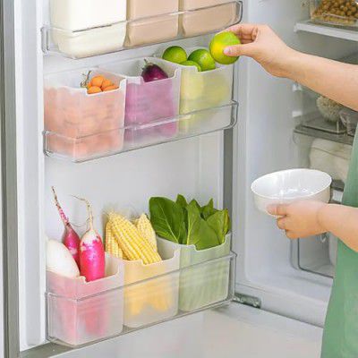 Story@Home Fridge Storage Boxes - Set Of 6 Multipurpose Fridge Storage Container