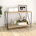 Story@Home Lazywud Collection DIY String Rack 2 Tier Bed Side Table...