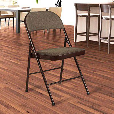 Story@Home Metal Folding Chair - Brown