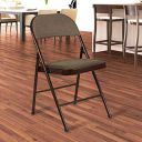 Story@Home Metal Folding Chair - Brown...