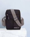 Straplt&nbsp;Black Men & Women Sling Bag - Medium...