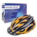 Strauss Adjustable Cycling & Skating Helmet with Detachable Visor | Light Weight with Superior Ventilation (Black/Yellow)...