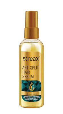 Streax Anti Split Hair serum - 100 ml I with Bio - Elixir I Controls split ends I 82% reduction in Split Ends I 60% reduction in dryness
