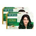 Streax Ultralights Hair Color Highlighting Kit for Women & Men, 60ml (Pack of 2) | Gem Collection - Green Emerald| Contains Walnut & Argan Oil | Shine On Conditioner | Longer Lasting Highlights...