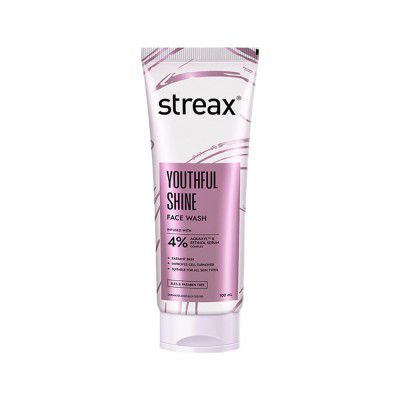 Streax Youthful Shine Anti Ageing Face Wash Cleanser, 100 ml