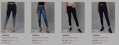 Myntra: Street 9 Jeans Upto 86% Off