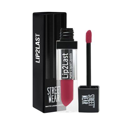 STREET WEAR Lip2Last Matte Liquid Lipstick -G.O.A.T Mauve (Mauve)
