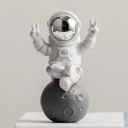 Street27® Cute Outer Space Astronaut Figurine Action Figure Toys Statue for Showpiece Home Living Room Decor Office Desktop Decoration Car Dashboard, Kids Birthday Party Gift, Resin...