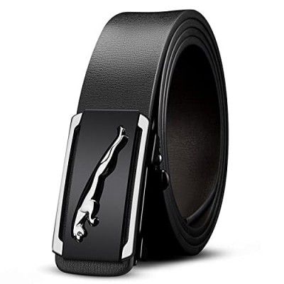 Street27®Mens Waist Belt Clickable Premium Leather 