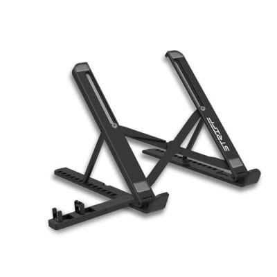 STRIFF Adjustable Anti Slip Multi angle adjustment Laptop Stand (Black)